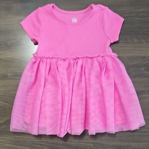 Wonder Nation Toddler Girl Pink Tutu Dress 18M